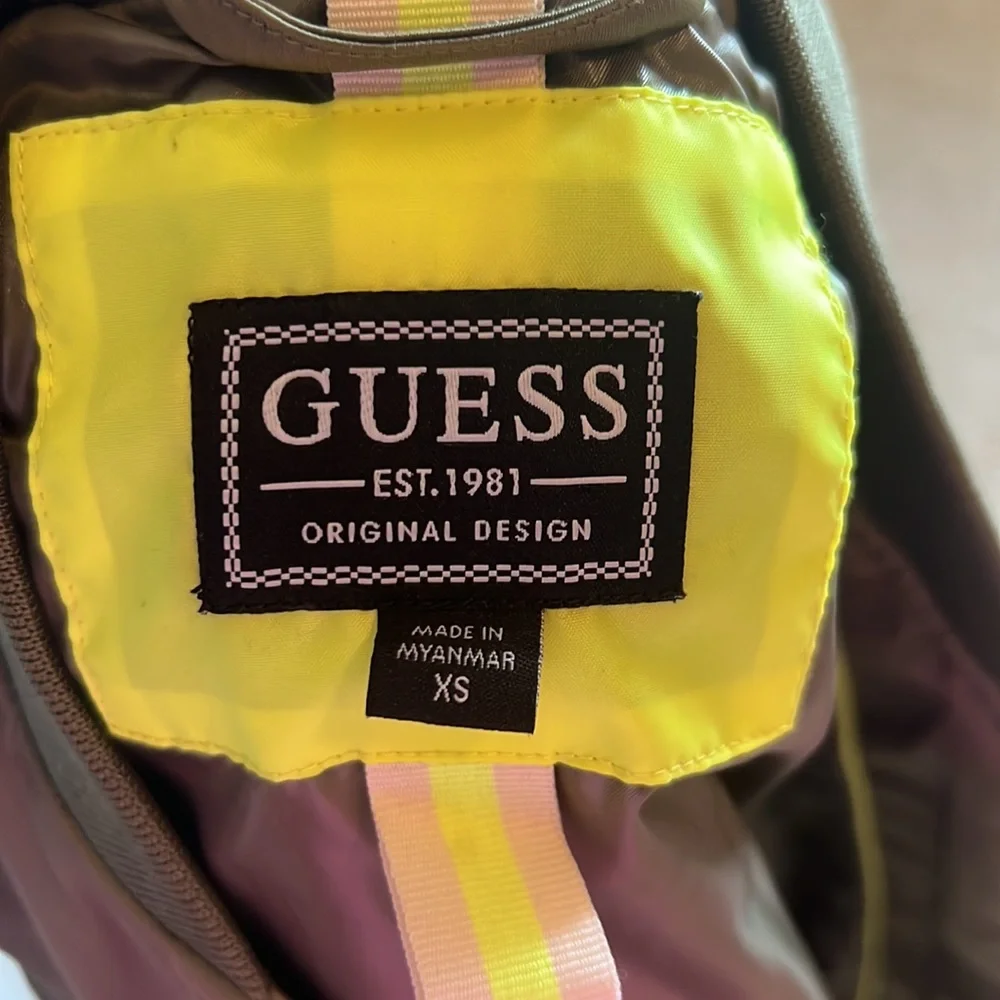 Guess Elly Bomber Jacket -Olive - Picture 6 of 8